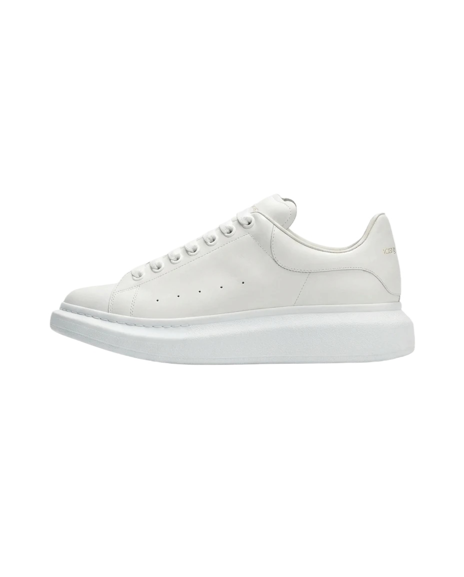 McQueen thick-soled casual small white shoes