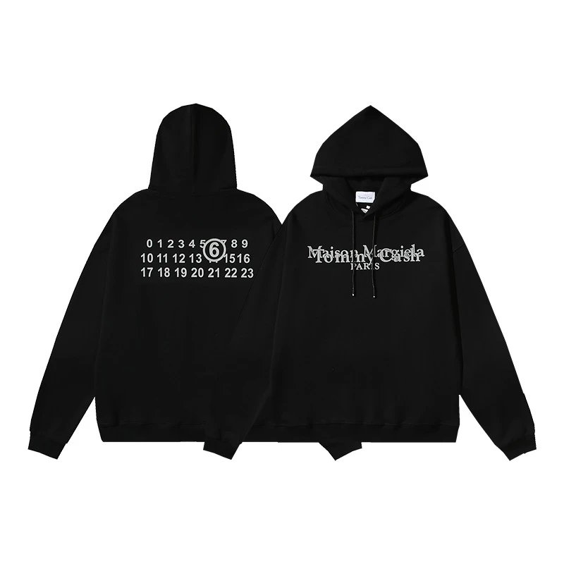 Balenciaga Travel Logo hoodie Black Pullover Small with Modern Look