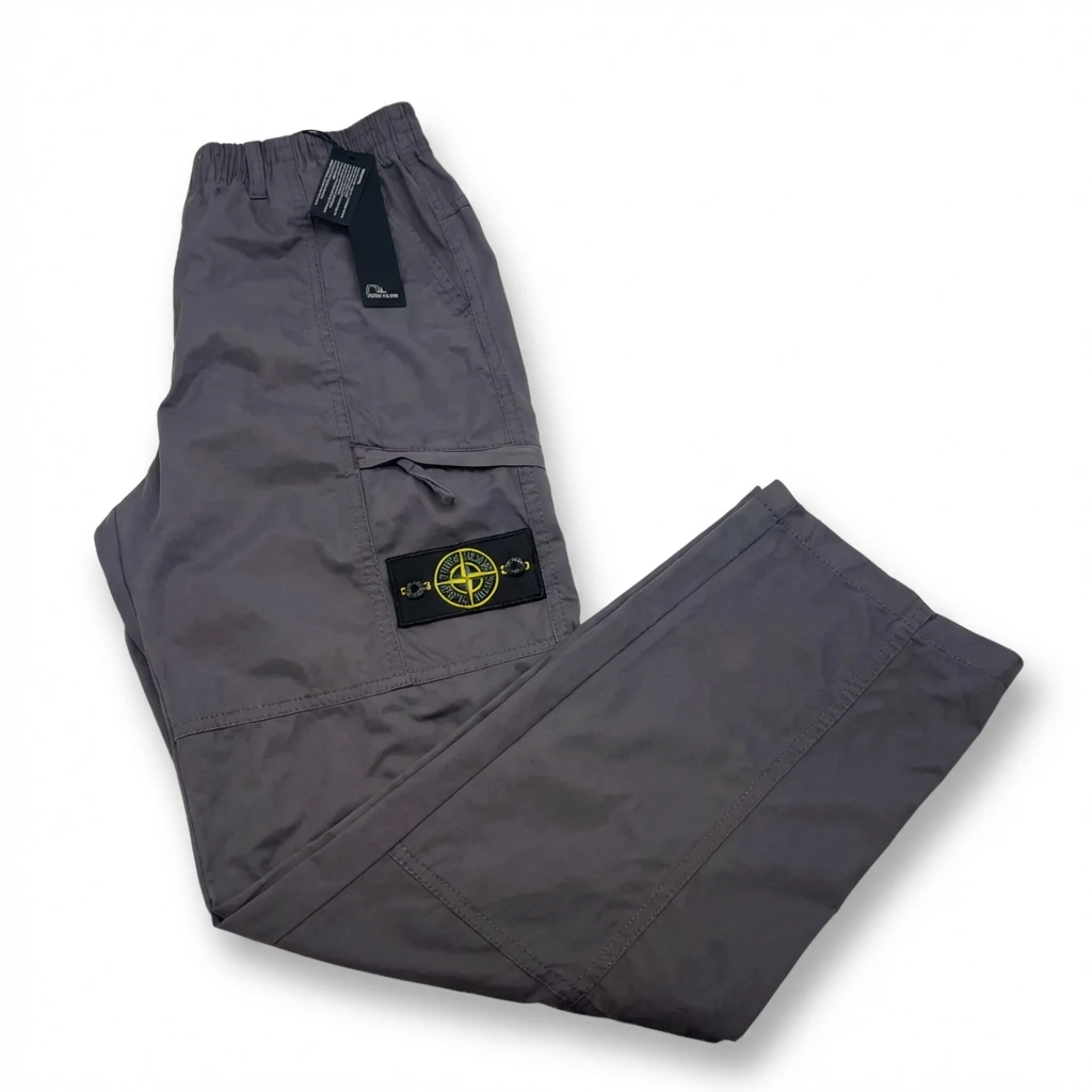 Stone Island Utility-style Grey Trousers