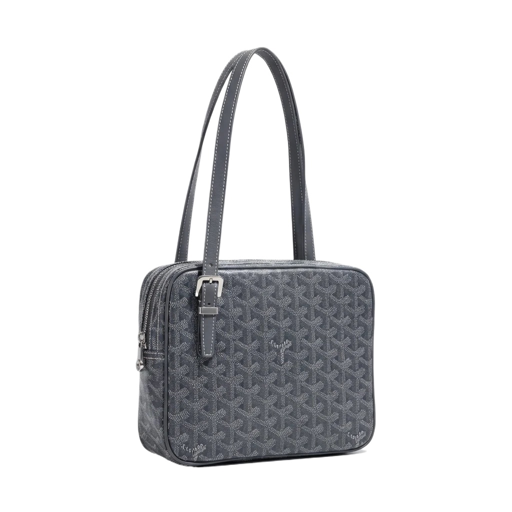 The classic retro-style grey bag of GOYARD.
