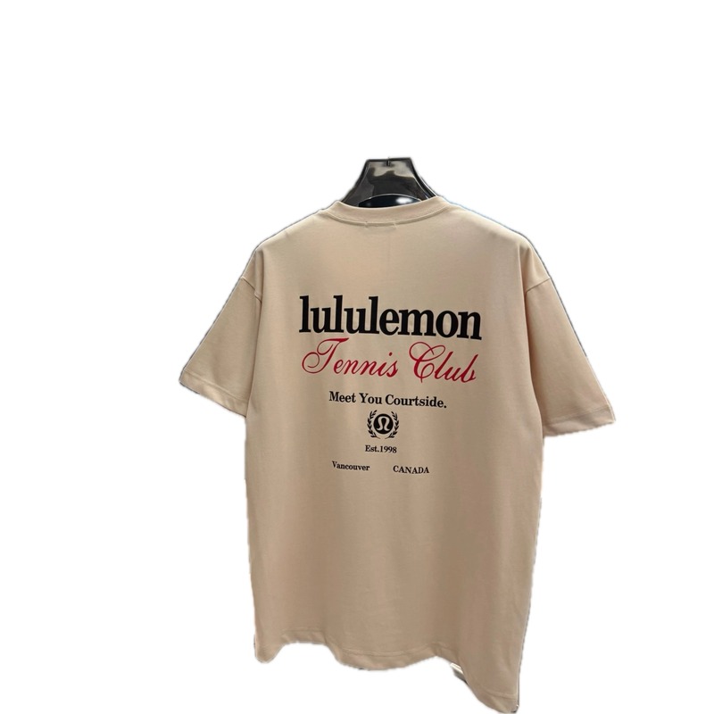 lululemon Tennis Club Casual Style Light Apricot T-Shirt