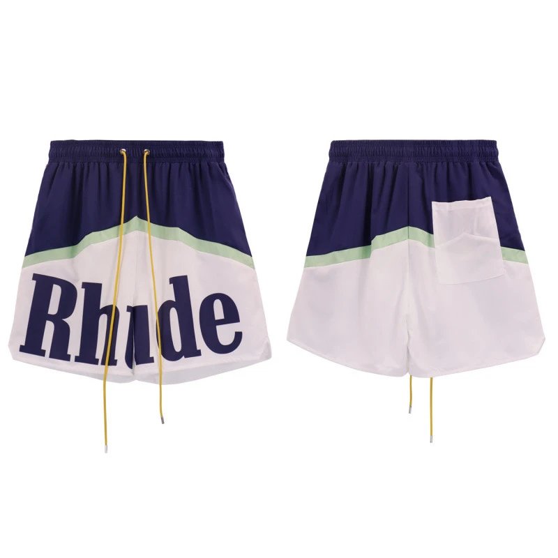 RHUDE Color-Block Sports Shorts