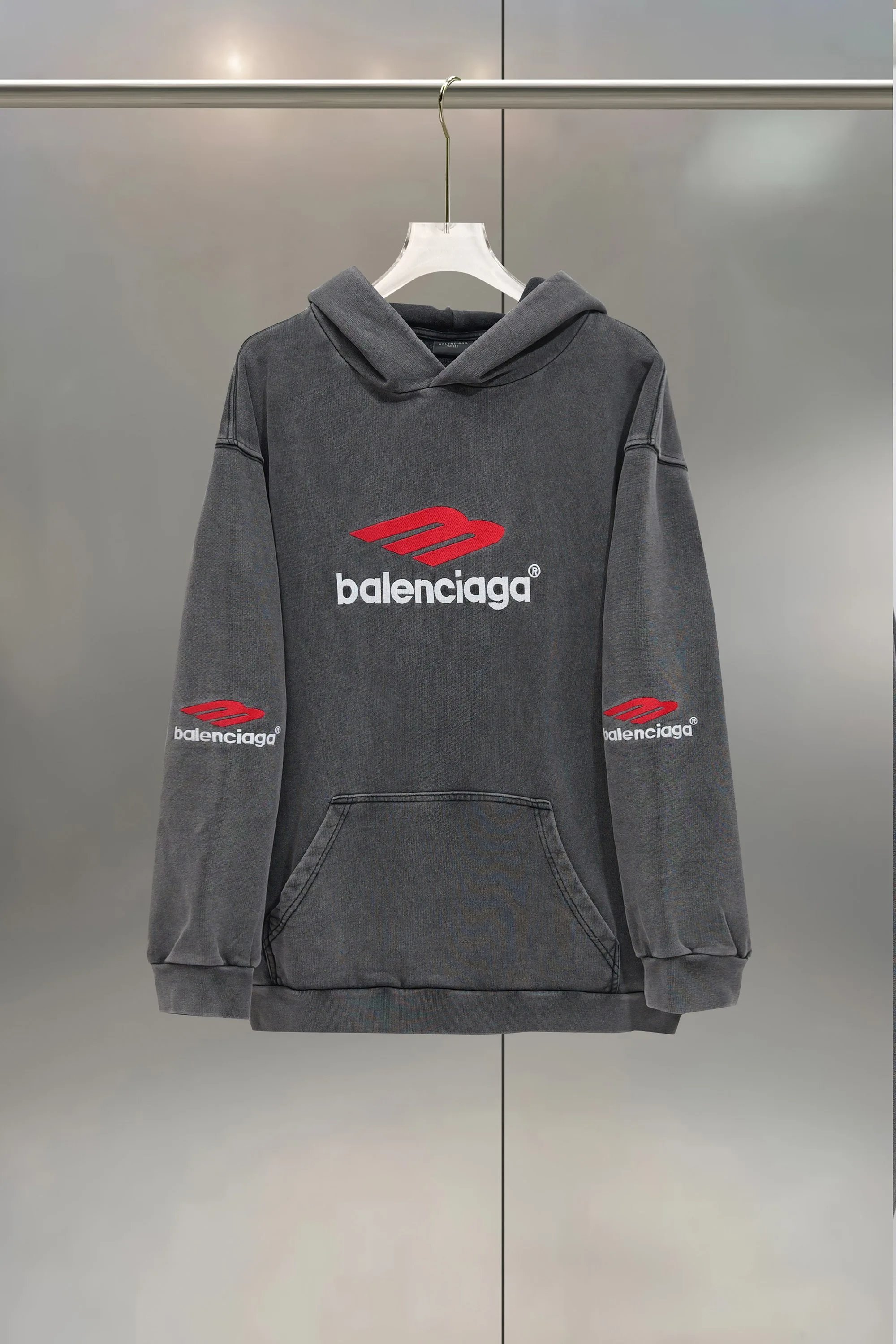 Balenciaga vintage gray hoodie
