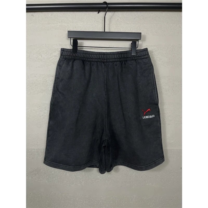 Balenciaga sporty black shorts