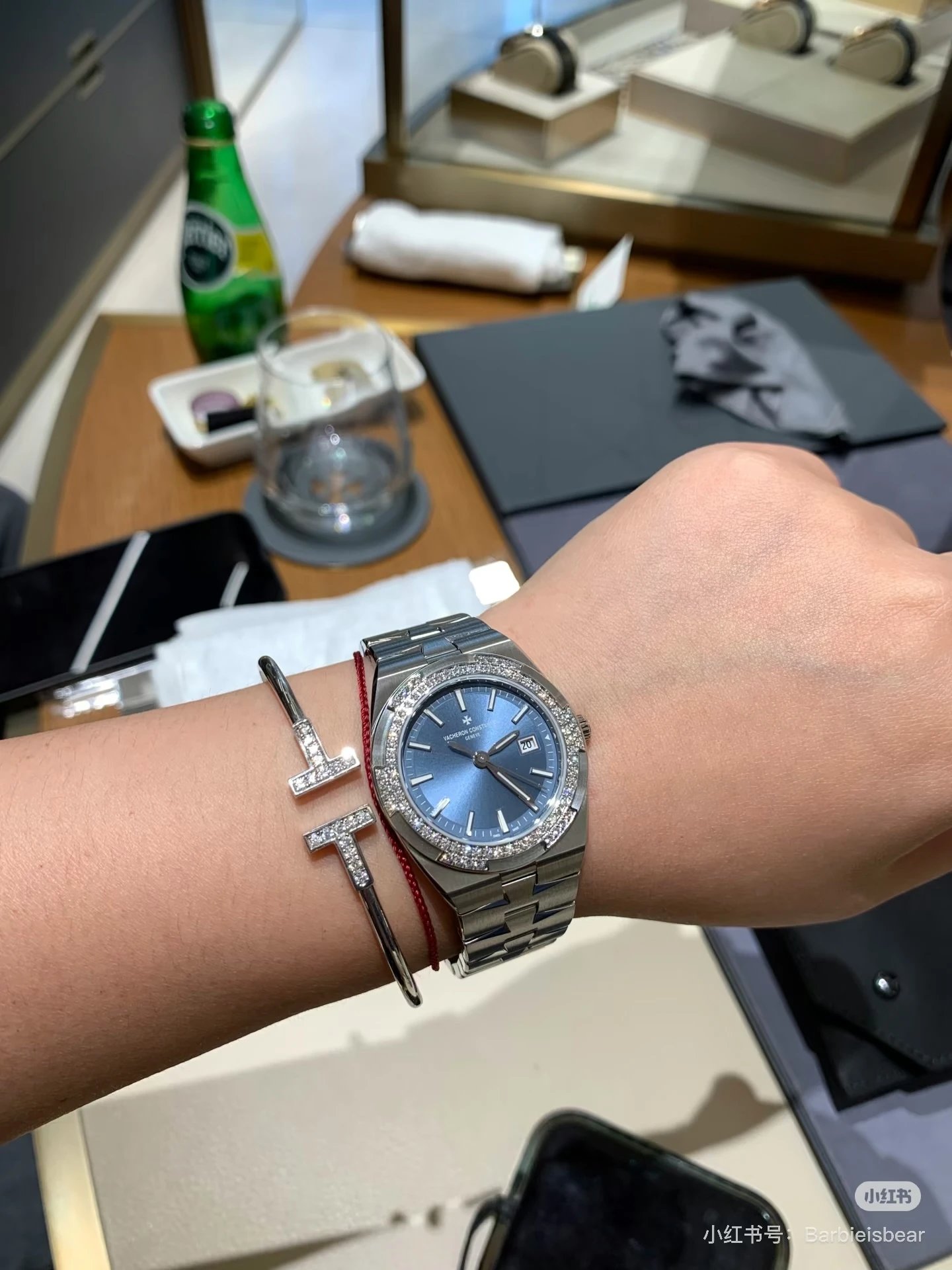 Audemars Piguet Watch with Blue Dial Luxury-style Watch on Detail
