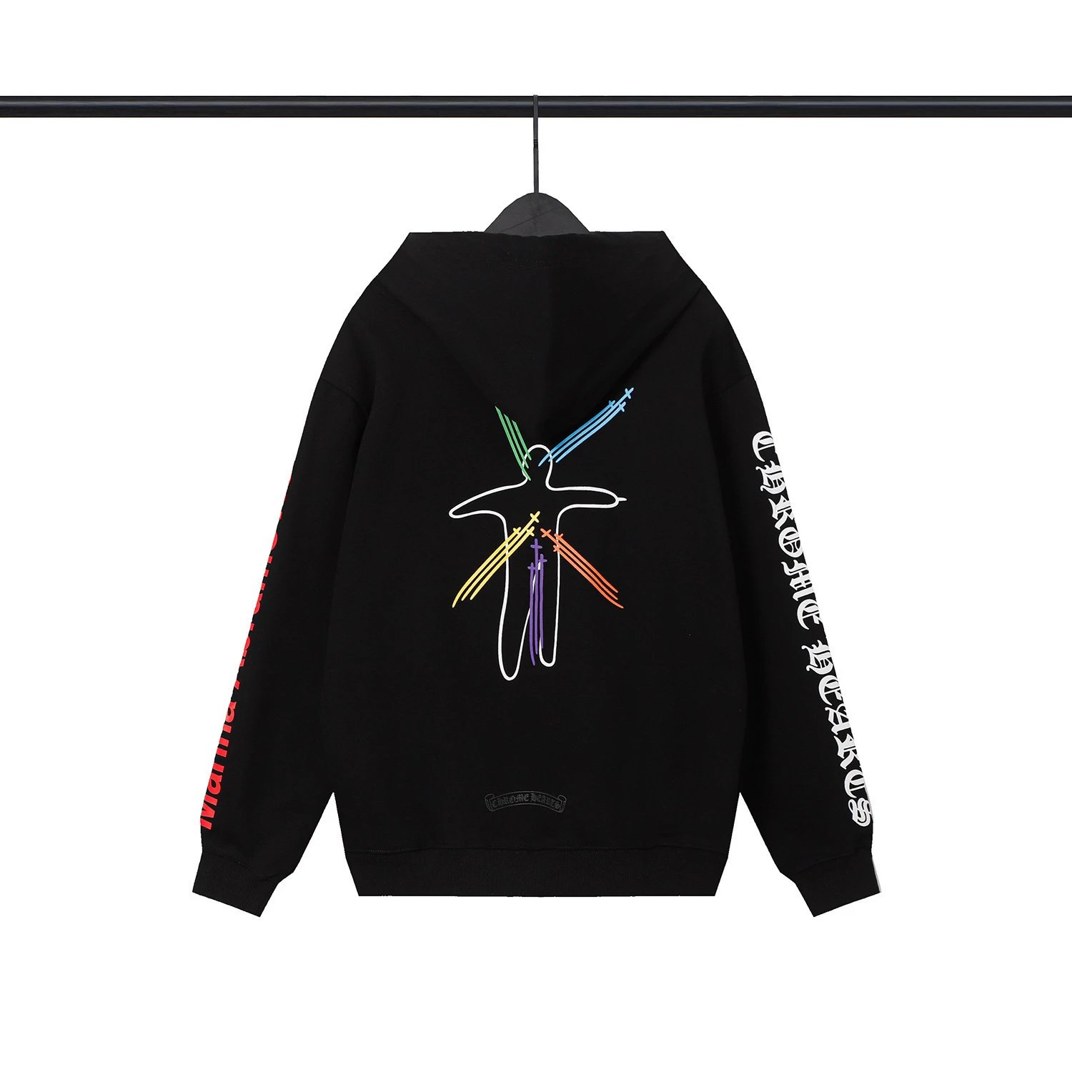 Chrome Hearts 2089-82 Black Cross Graphic Hoodie Holiday Edit