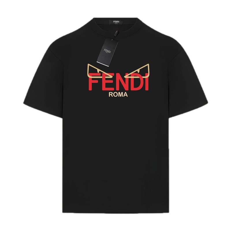 Fendi Devil Style Black T-shirt
