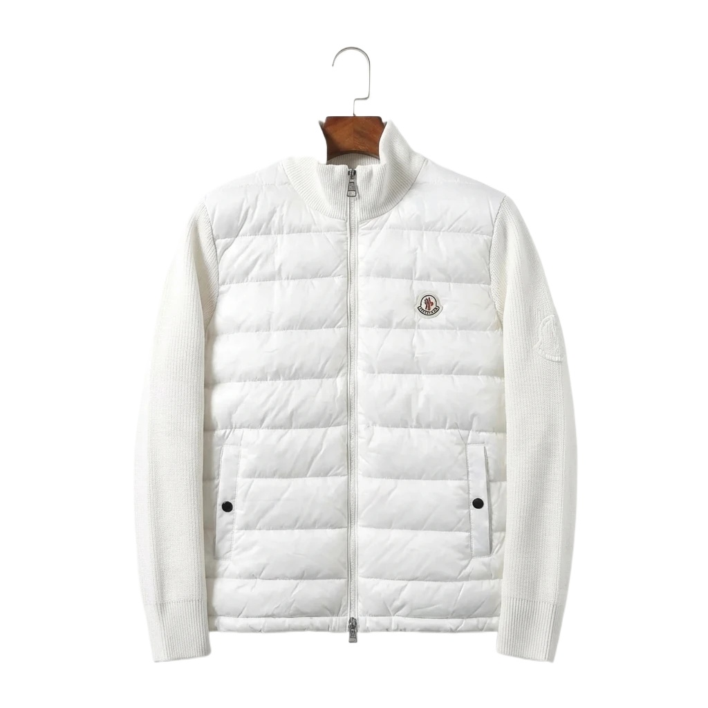 Moncler white casual style down jacket