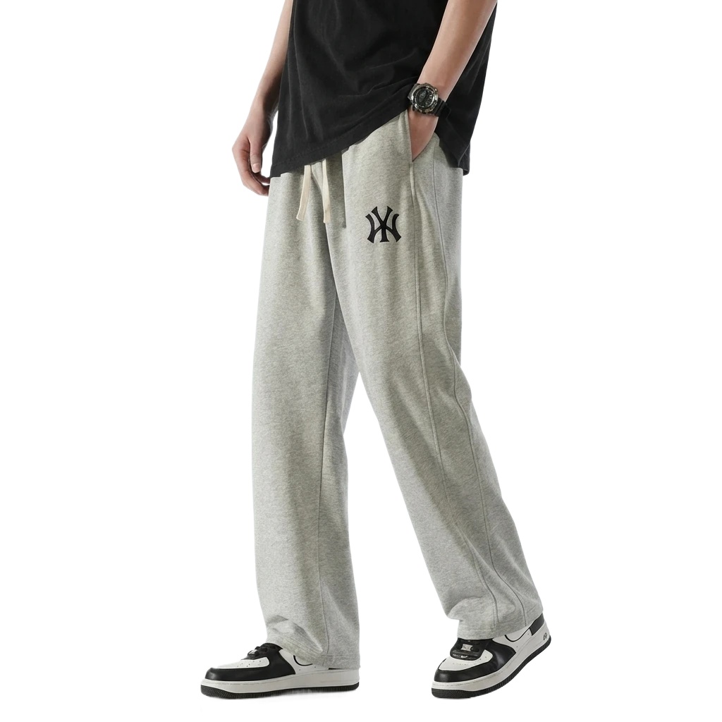 MLB casual light gray sweatpants