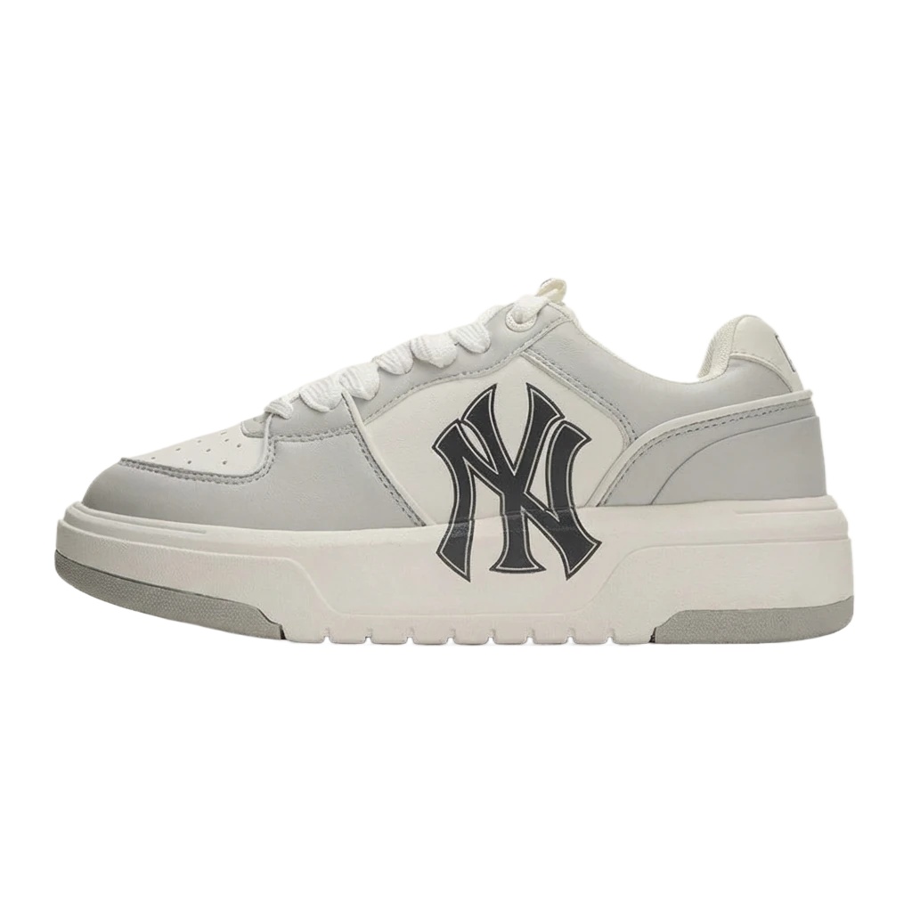 MLB NY Series Vintage Style Gray and White Shoes