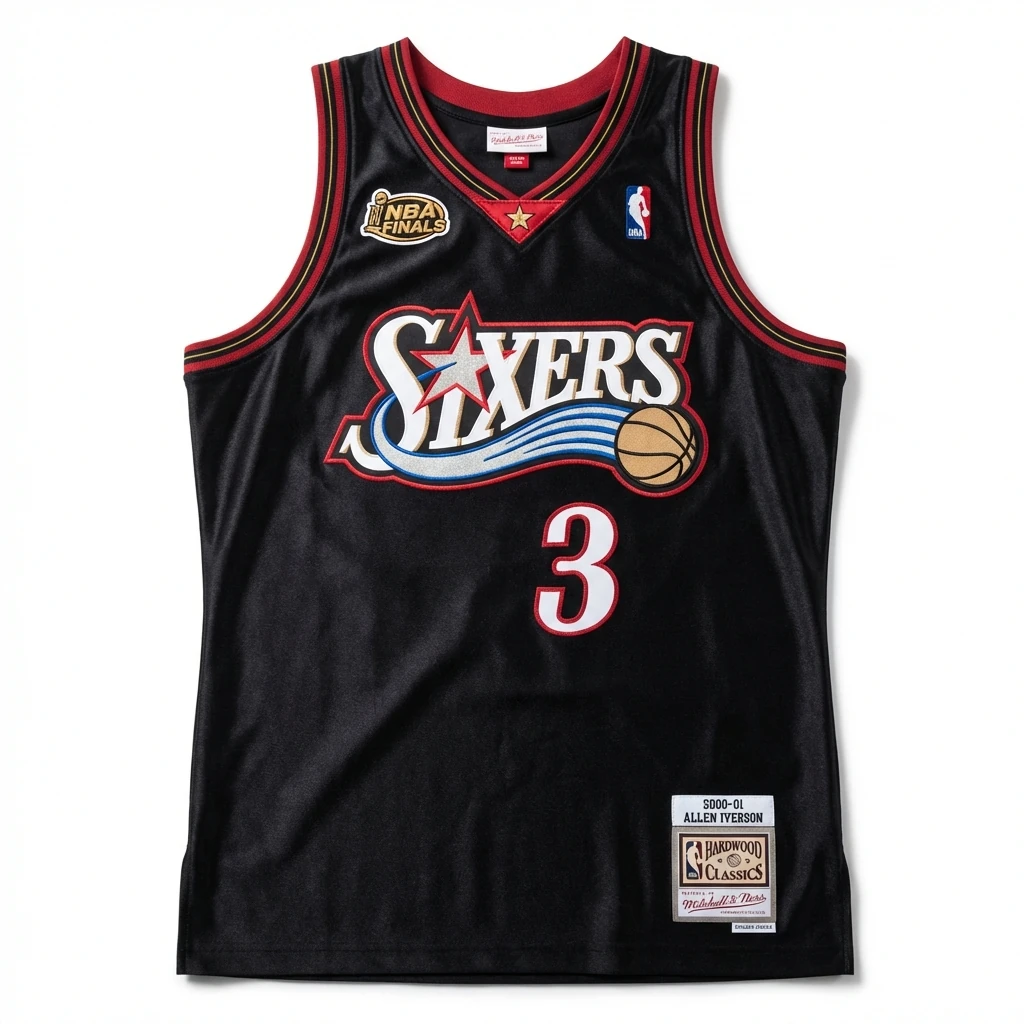 Kobe Allen Iverson retro-style jersey
