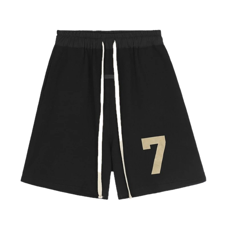 ESSENTIALS Sporty Black Shorts