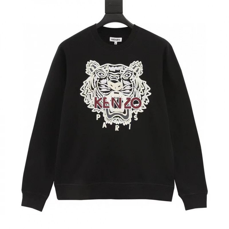 Kenzo Style Kc53 Tiger SweatShirt Warm Weather Graphic