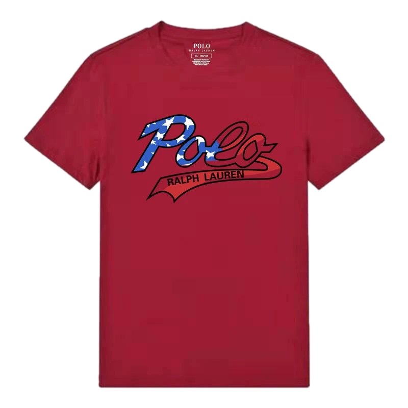 Ralph Lauren Polo Series Burgundy T-shirt