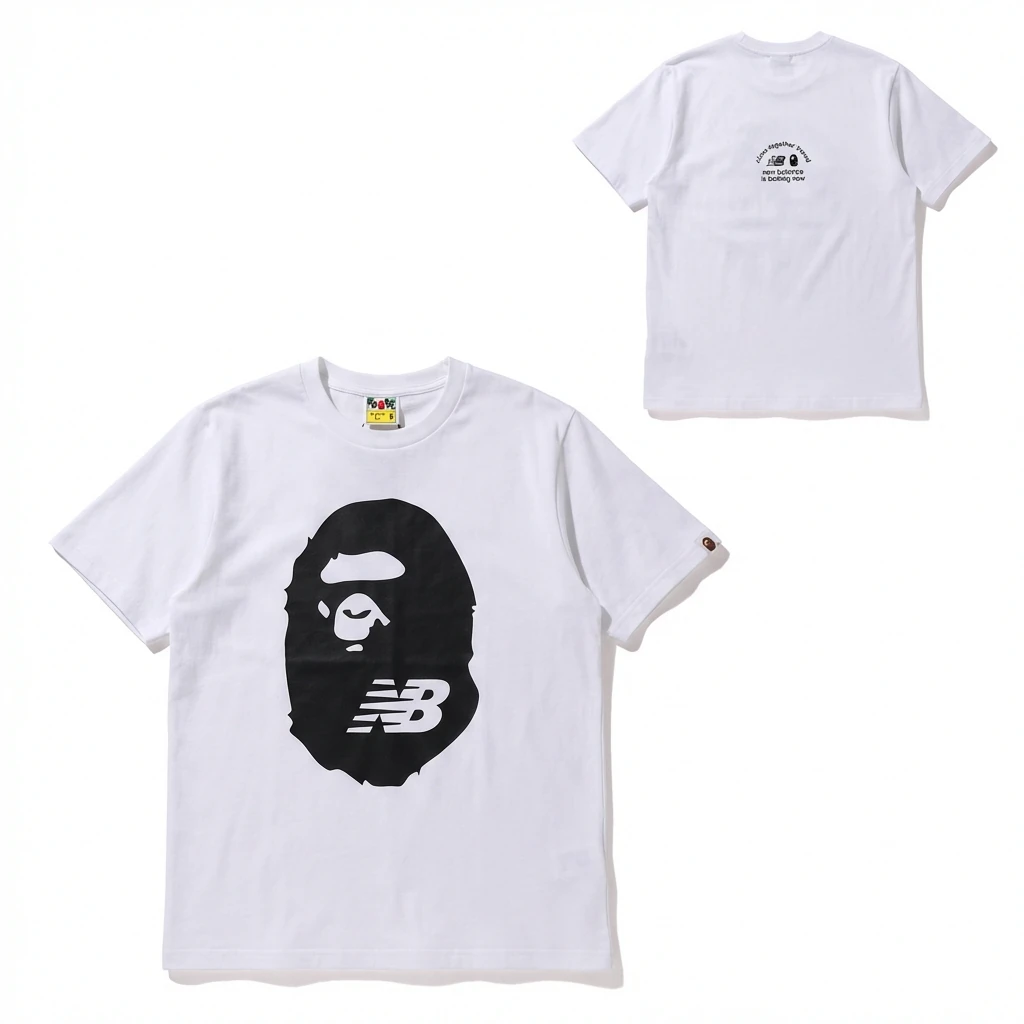 Bape ape head minimalist style T-shirt