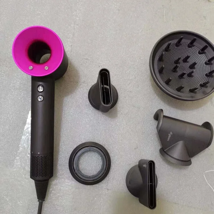 Dyson Supersonic Hair Dryer Set in Black and Fuchsia