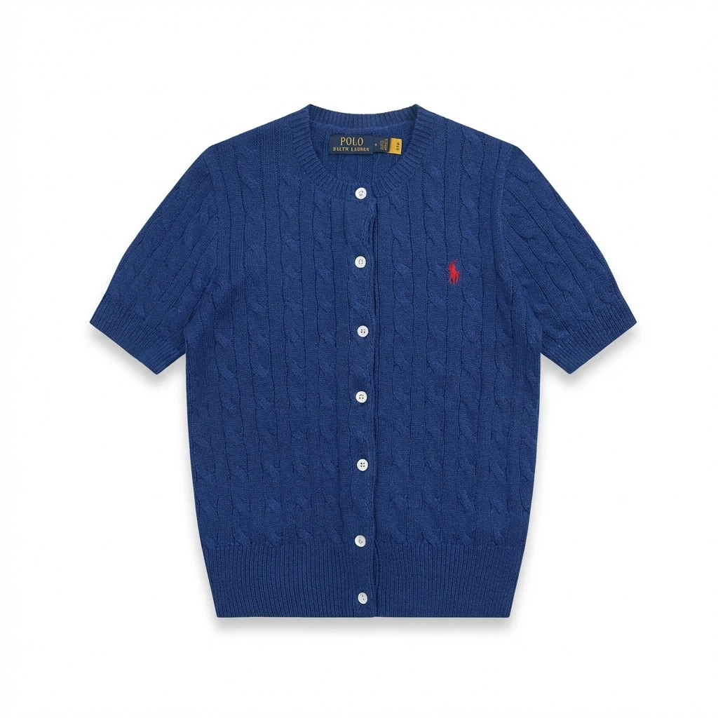 Ralph Lauren Polo vintage blue cardigan