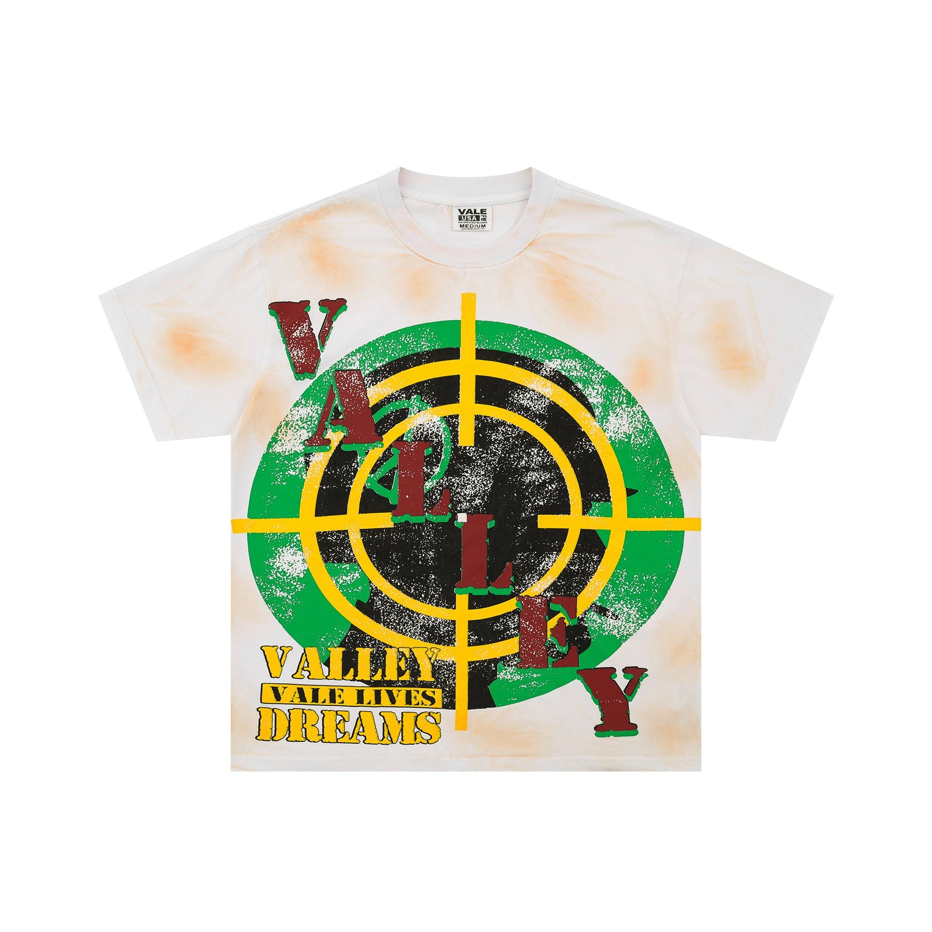 Valley Dream Street Style Tie-dye Short-sleeve T-shirt