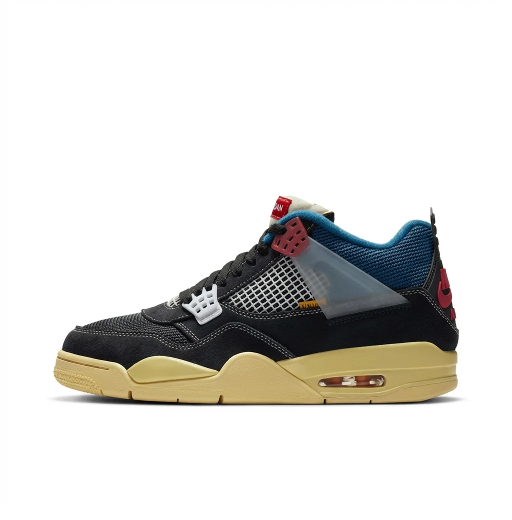 Jordan 4 Retro Trend Black and Brown Shoes