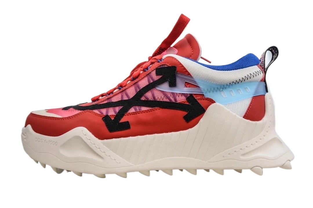 Off-White Arrow Wind Red Sports Shoes