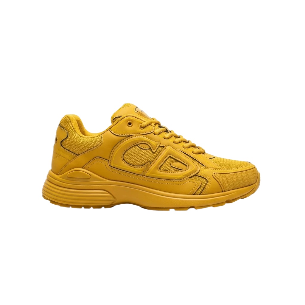 Dior B30 series yellow sports shoes
