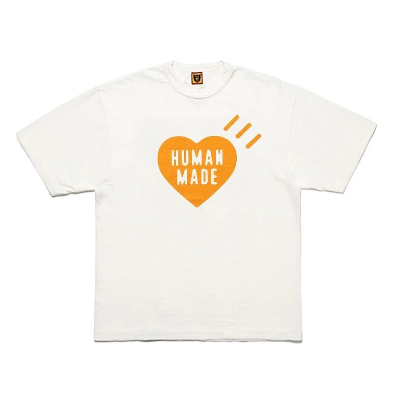 Human Made Compact Heart logo T-shirt Black Green Human for Smart Casual Looks