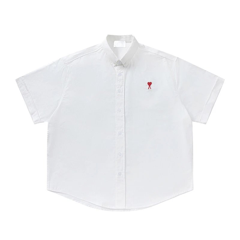 AMI Love Simple White Shirt