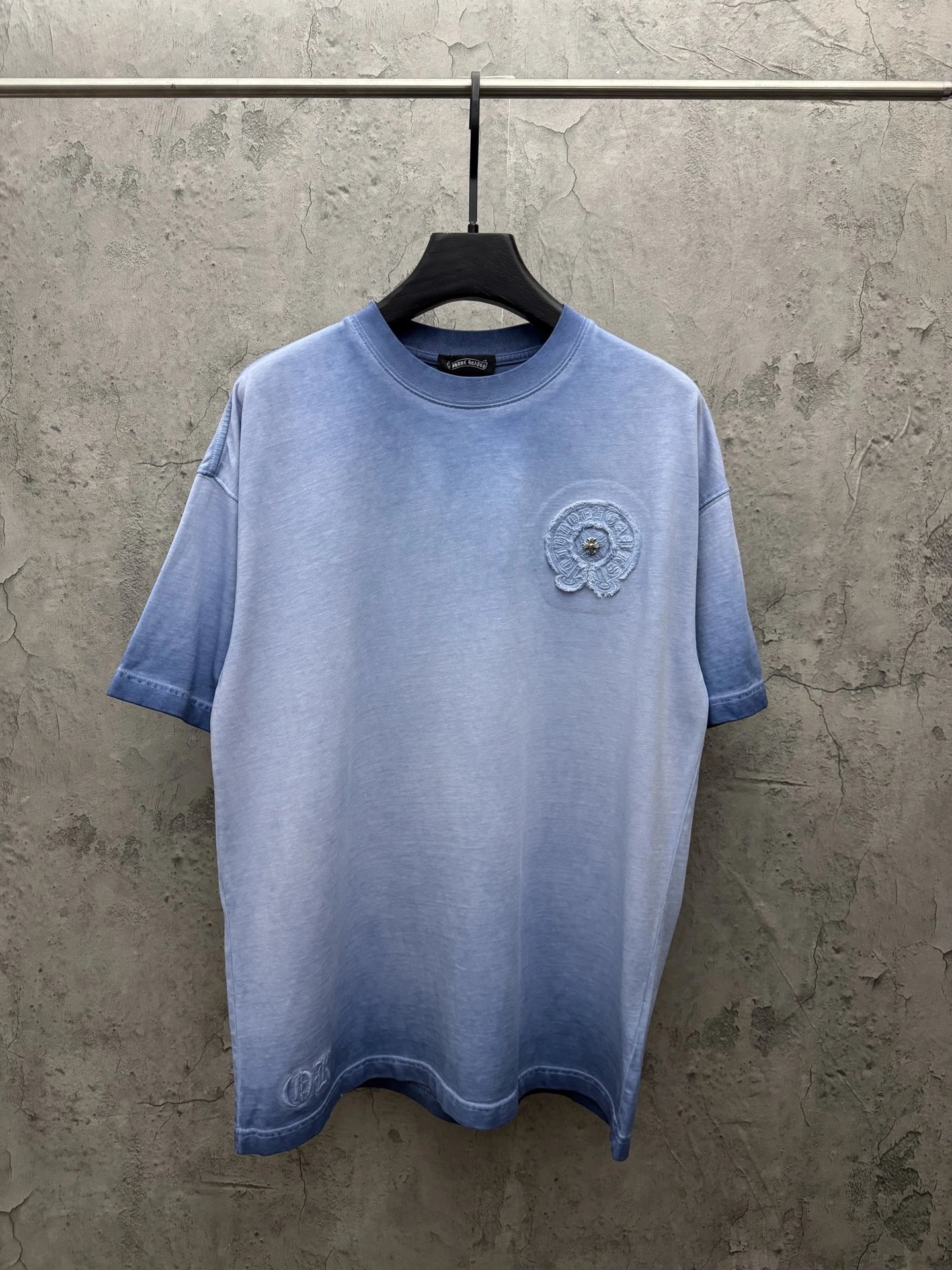 Chrome Hearts Gradient Style Blue T-shirt
