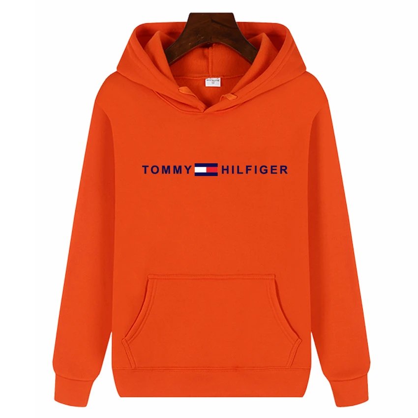 Tommy Hilfiger Relaxed Logo hoodie White Tommy Hilfiger with Designer-Inspired Detail