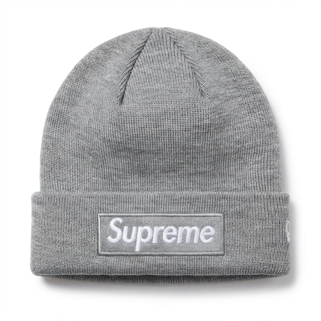 Supreme minimalist style grey hat