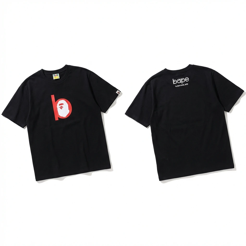 Bape classic black T-shirt