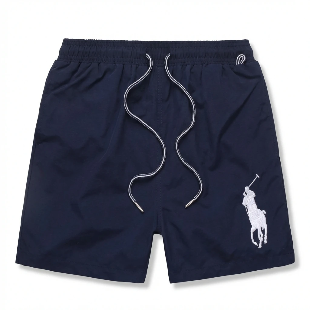 Ralph Lauren simple style navy blue shorts