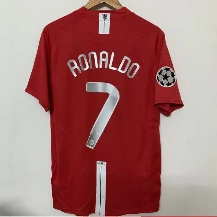 Real Madrid Patterned Retro Teka soccer jersey White Retro Football with Signature Styling