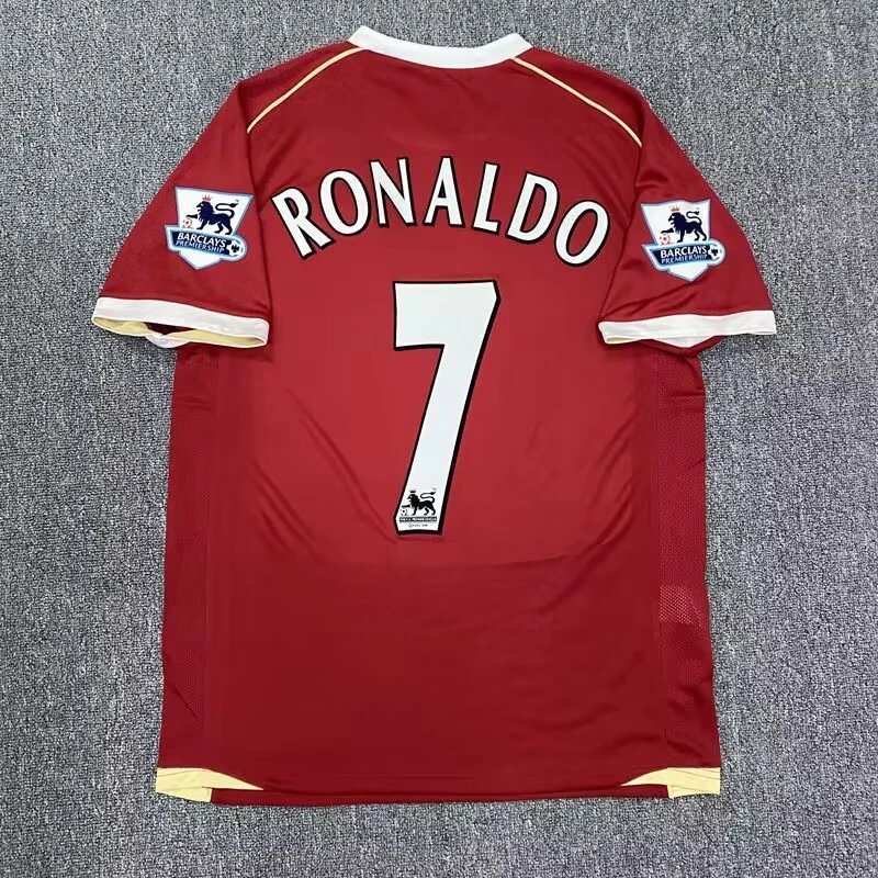 Portugal Relaxed Ronaldo #17 soccer jersey Red Portugal Football with Versatile Design