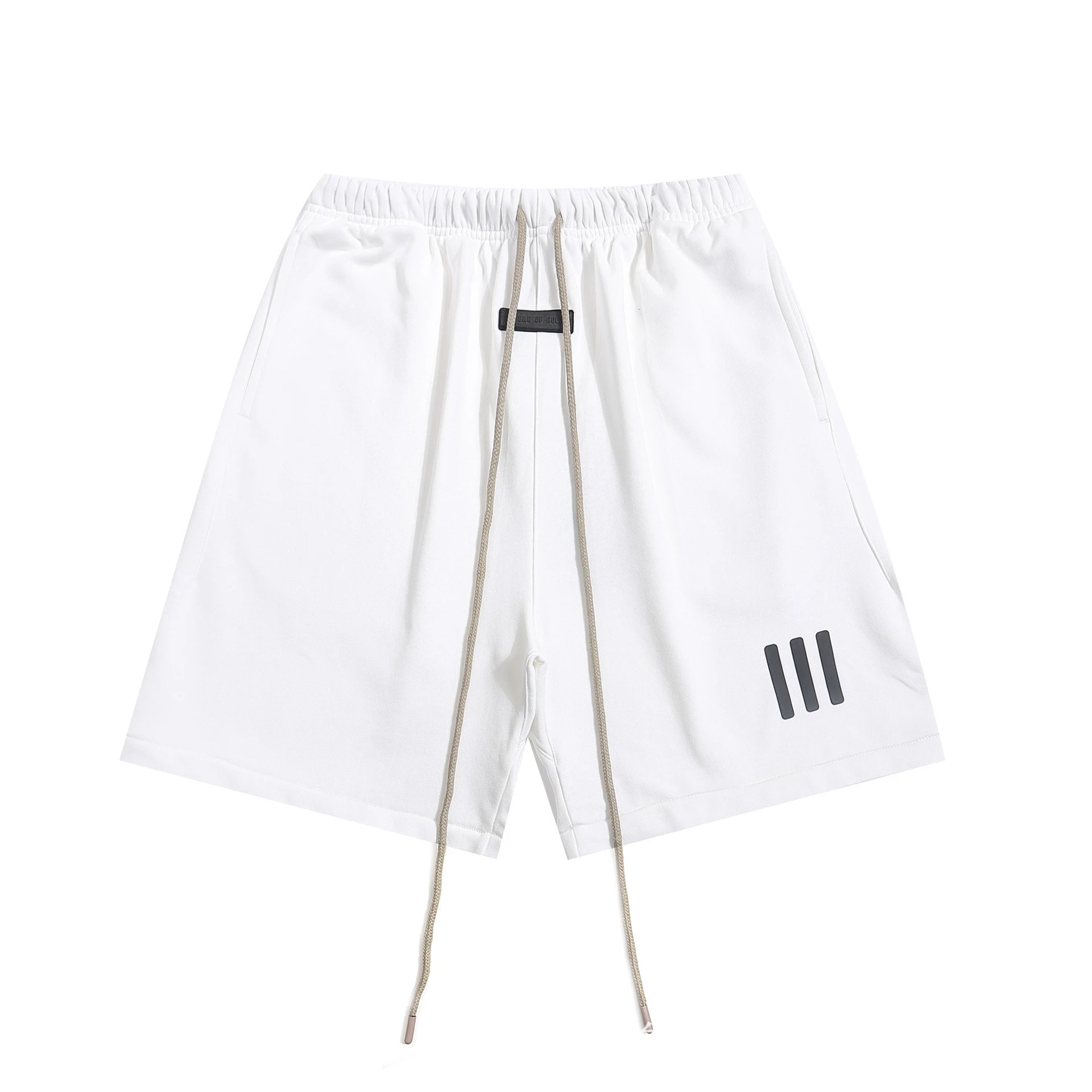 ESSENTIALS minimalist style white shorts