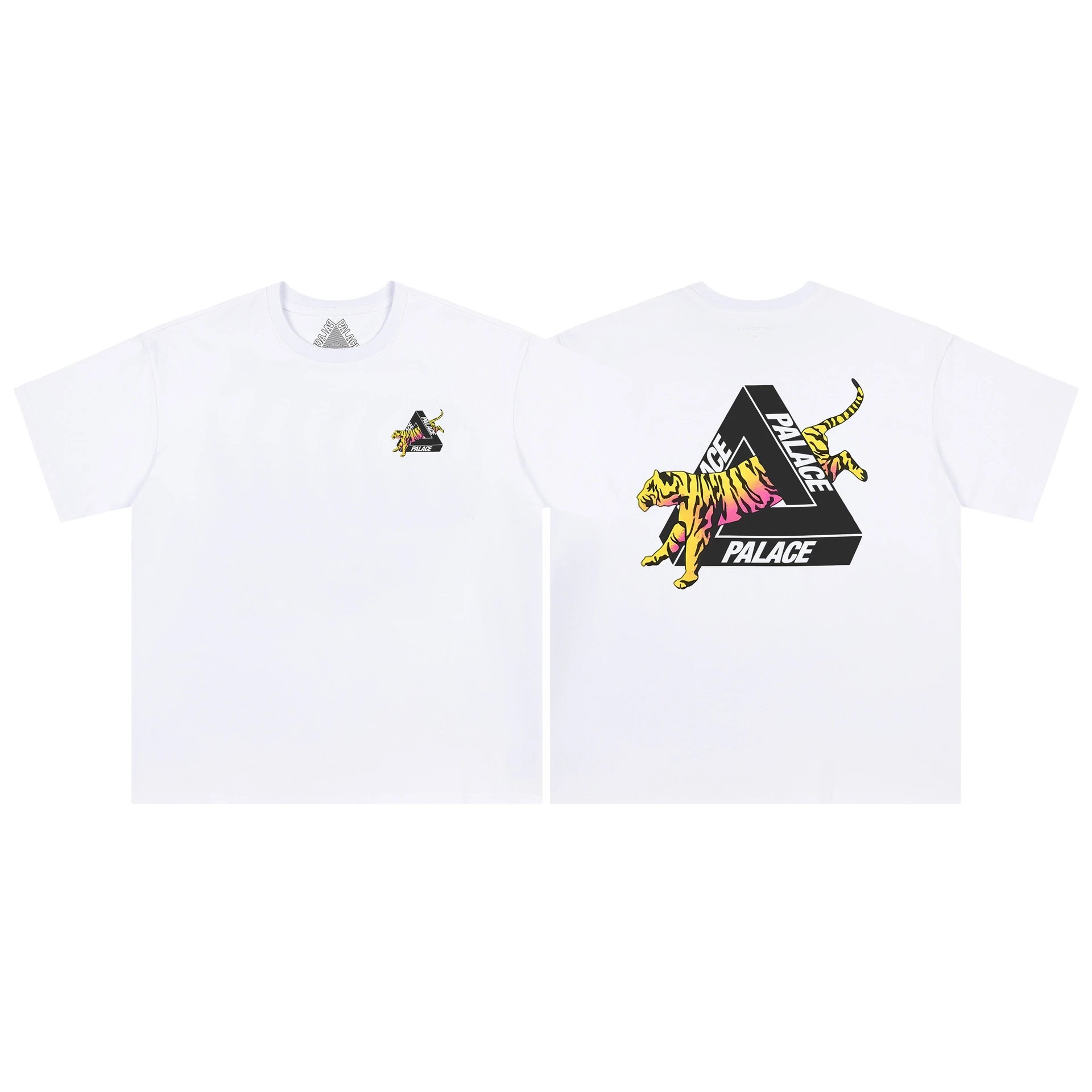 Palace Triangle Tiger Street Style White T-Shirt