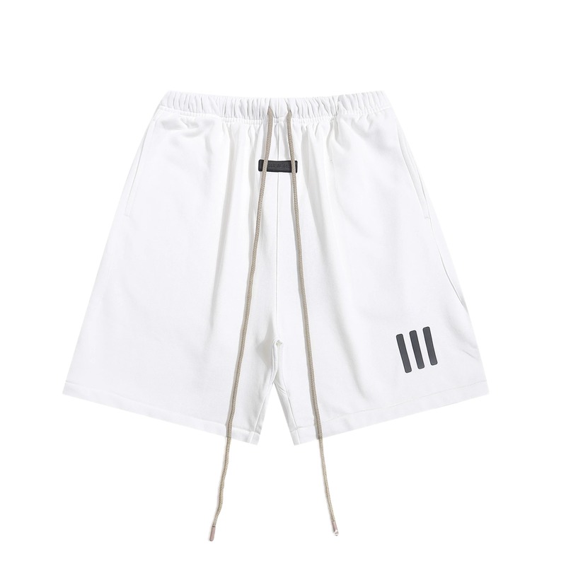 ESSENTIALS minimalist style white shorts
