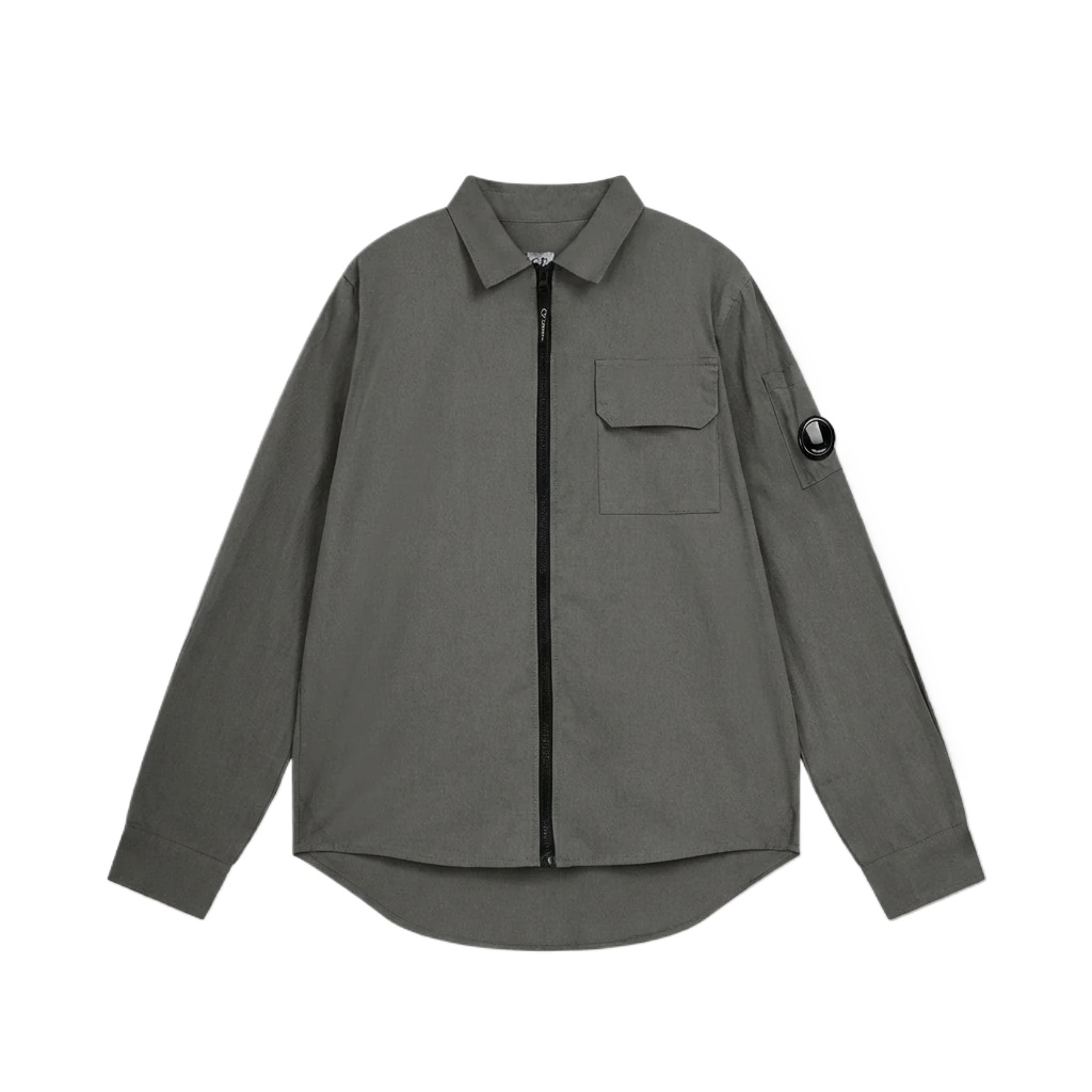 C.P. Grey Workwear Style Shirt