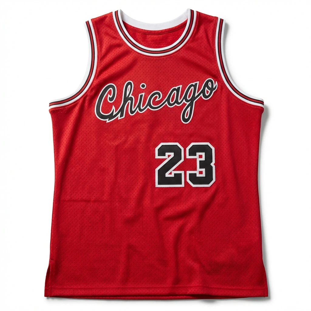 Michael Jordan retro red jersey