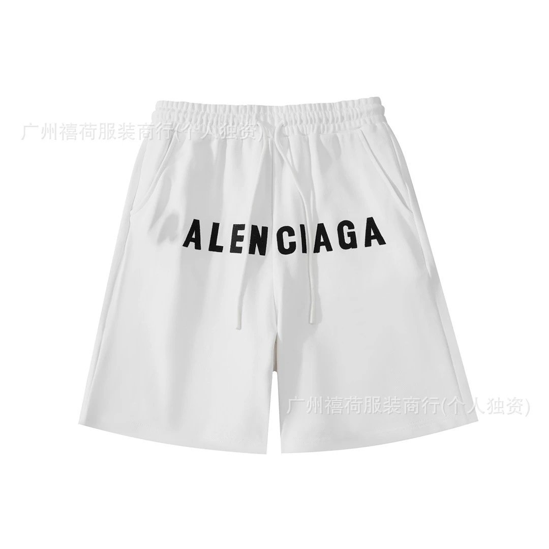 Balenciaga letter-style shorts