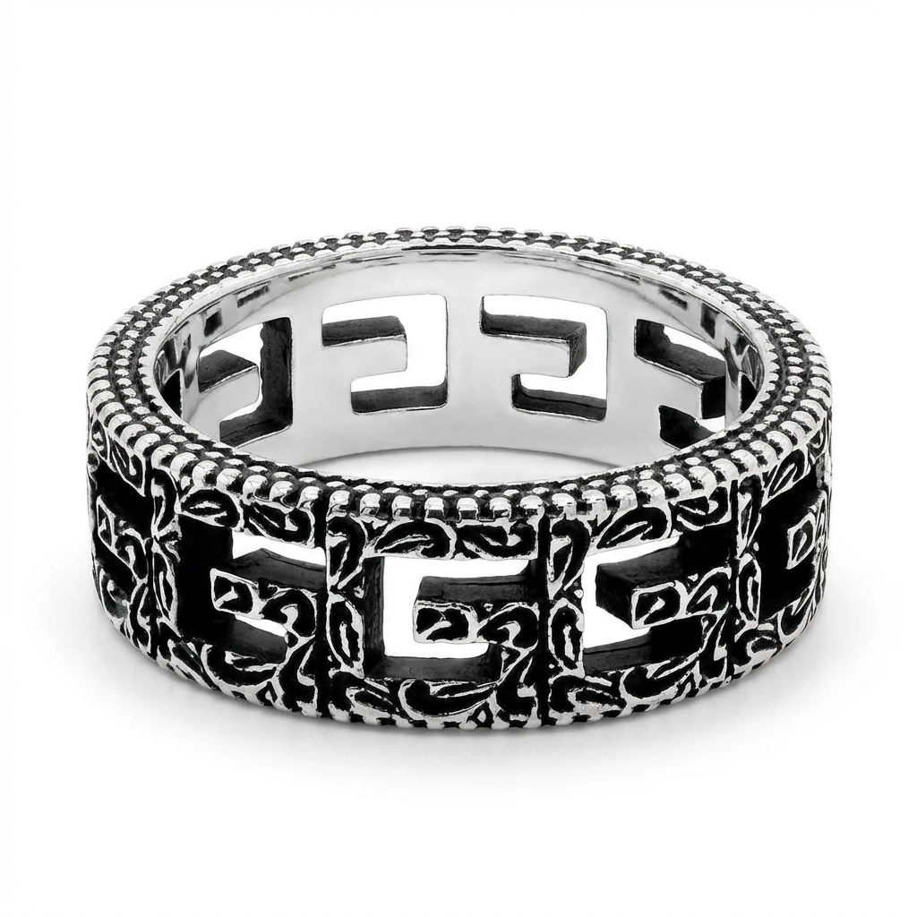 Gucci retro - style silver bracelet