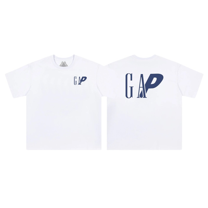 Palace x GAP Street Style White Short-Sleeve T-Shirt