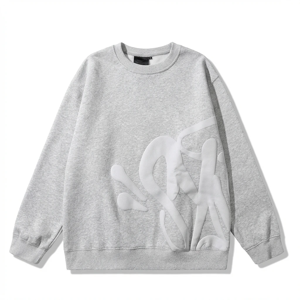 SynaWorld Trendy Cool Gray Sweatshirt