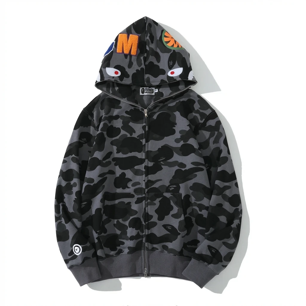 Bape camouflage hoodie