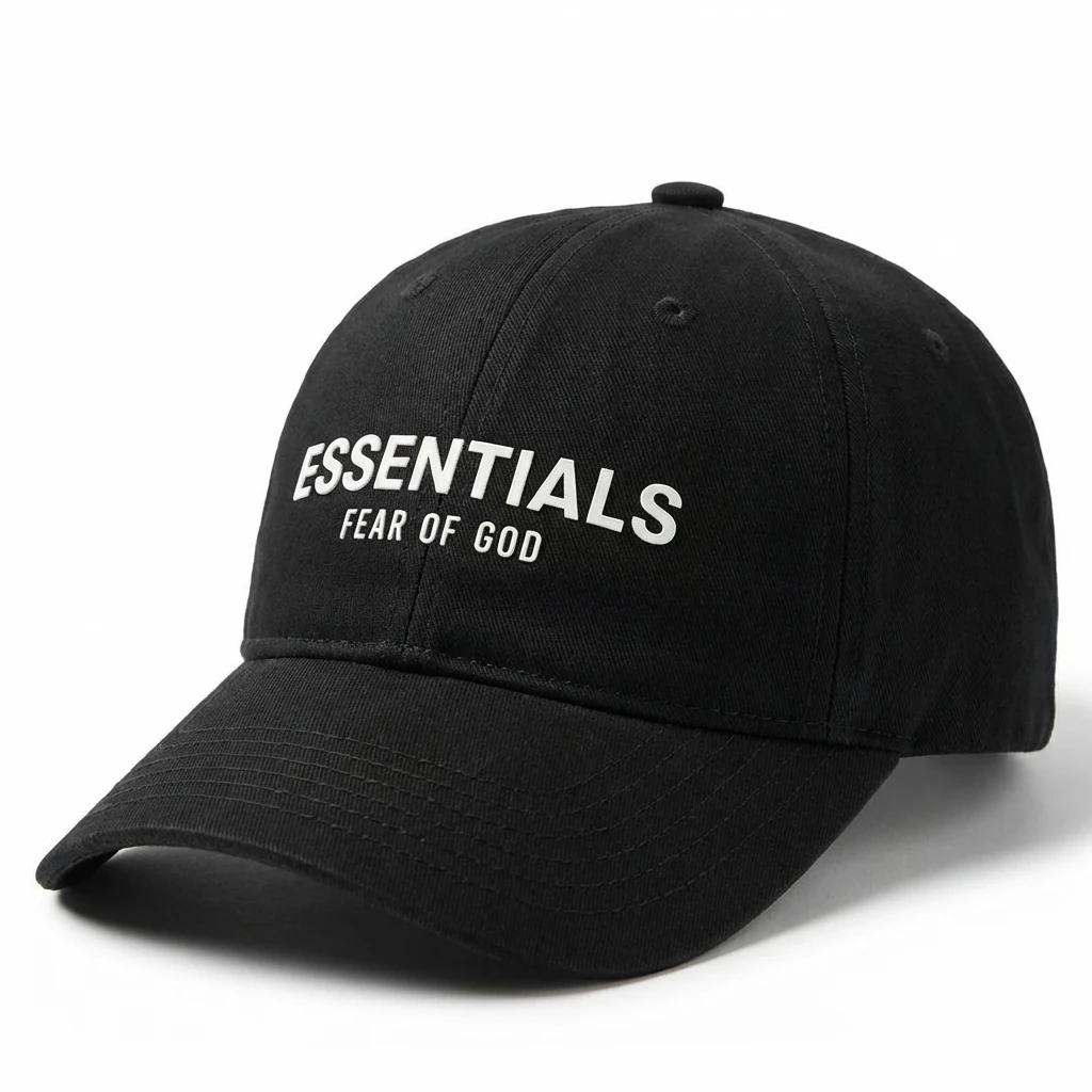 ESSENTIALS minimalist style black hat