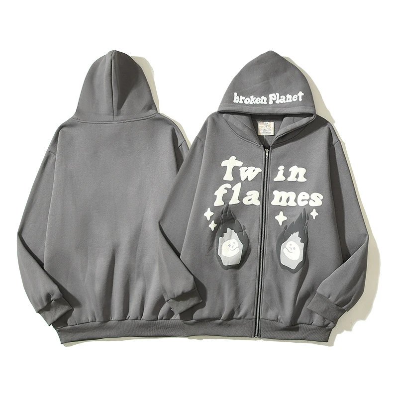 Mastermind Style W13 Zip Hoodie Statement Graphic Skull