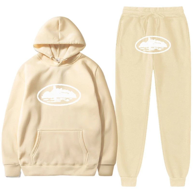 Stussy Clean Hoodie Colorway Tracksuit Set Fan Wear Logo