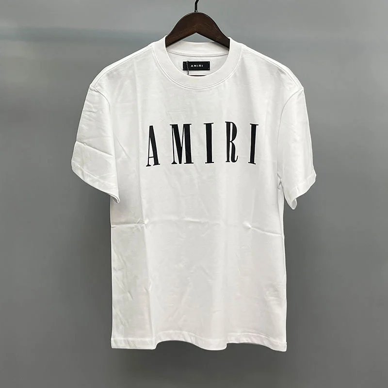 Amiri White Black Records Graphic T-Shirt Statement Graphic