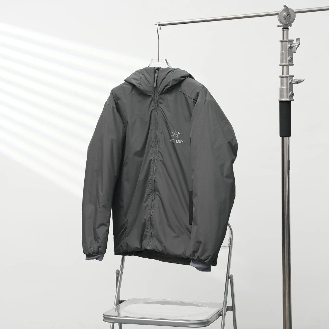 Winter Arc'teryx Technical Hooded Jacket - Charcoal Gray