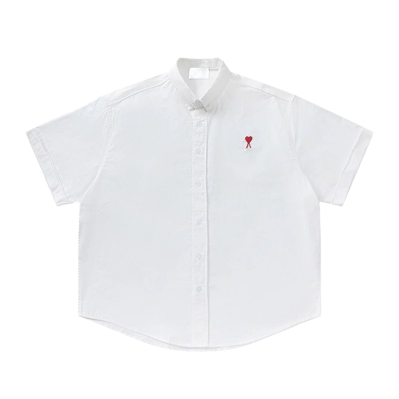 AMI Love Simple White Shirt